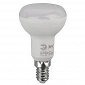 Лампа светодиодная ЭРА E14 6W 4000K матовая LED R50-6W-840-E14