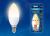 Лампа светодиодная (UL-00002373) E14 6W 3000K матовая LED-C37-6W/WW/E14/FR/MB PLM11WH