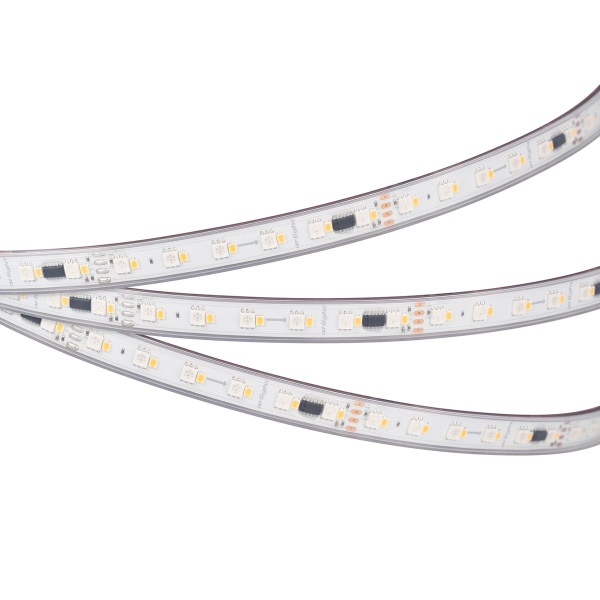 Светодиодная влагозащищенная лента Arlight Бегущий огонь 6W/m 60Led/m 2835SMD разноцветный/дневной 5M SPI-P-BA120-14mm 24V RGBW-Day-PX6-BPT 040623
