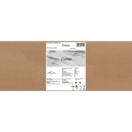 Потолочный светильник Freya Кубба / Cubba FR5450CL-L120BG