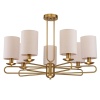 Подвесная люстра Escada Eclipse 10166/7PL Brass