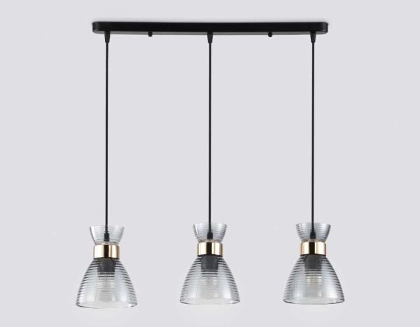 Светильник подвесной со стеклянными плафонами Ambrella light Traditional TR3407