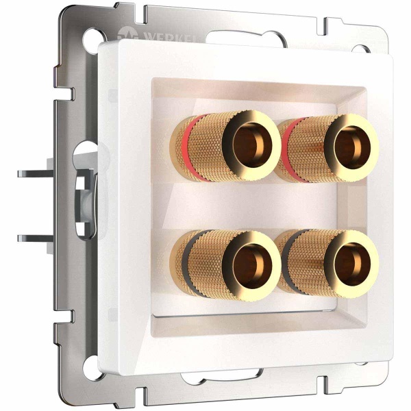 Акустическая розетка Werkel белая W1185001 4690389155536 Акустическая розетка Werkel белая W1185001 4690389155536