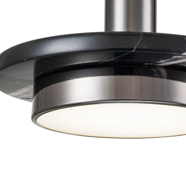 Подвесной светильник Escada 10260/1 LED*12W Black/Black marble