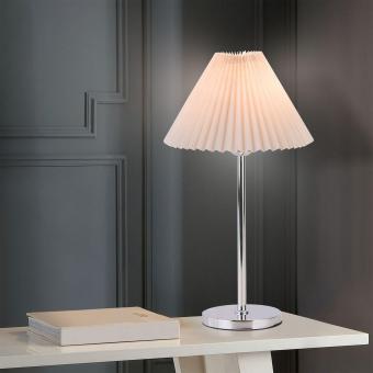Настольная лампа Eurosvet Peony 01132/1 хром/серый