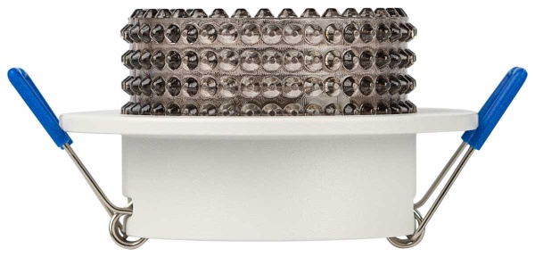 Светильник встраиваемый декоративный ЭРА DK109 WH/GR под лампу MR16 GU5.3 белый/серый Б0058414