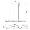 Подвесной светильник Vele Luce Drop VL7194P06