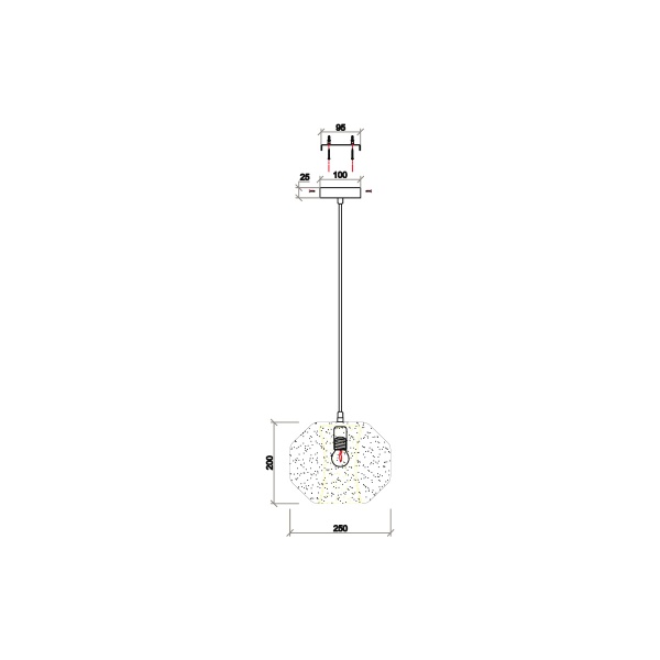 Подвесной светильник Vele Luce Milan VL5724P11