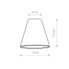 Абажур Nowodvorski Cameleon Cone S 8416 Абажур Nowodvorski Cameleon Cone S 8416