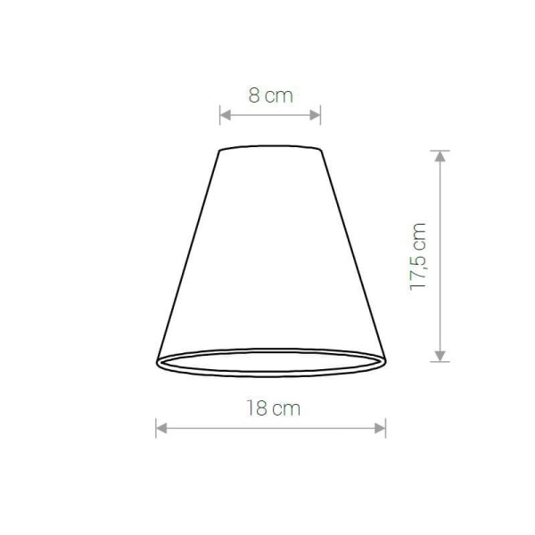 Абажур Nowodvorski Cameleon Cone S 8505 Абажур Nowodvorski Cameleon Cone S 8505