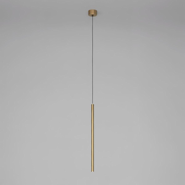 Подвесной светодиодный светильник Elektrostandard Flinn 50263 LED 4W 4000К латунь a072222