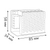 Блок питания Gauss 30W 24V IP20 202002030