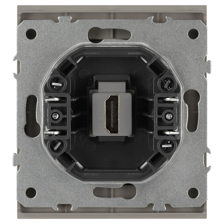 Розетка ЭРА Arktik 16-3114-07 HDMI титан Б0070510