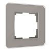 Рамка Werkel Elite на 1 пост дымчатый W0012417 4690389180644