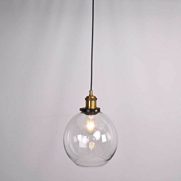 Подвесной светильник Imperium Loft Clear Glass Sphere Cloche 191634-22
