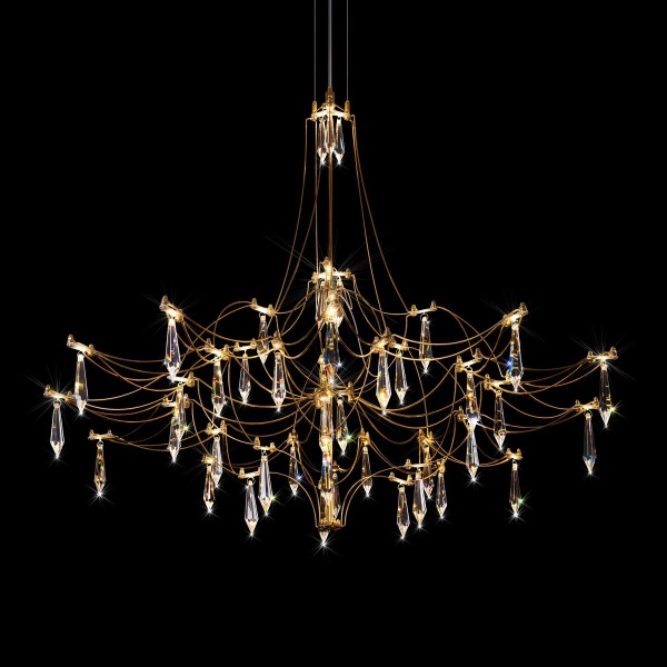 Подвесная люстра Loft IT Mira 10588/800 Gold Asfour