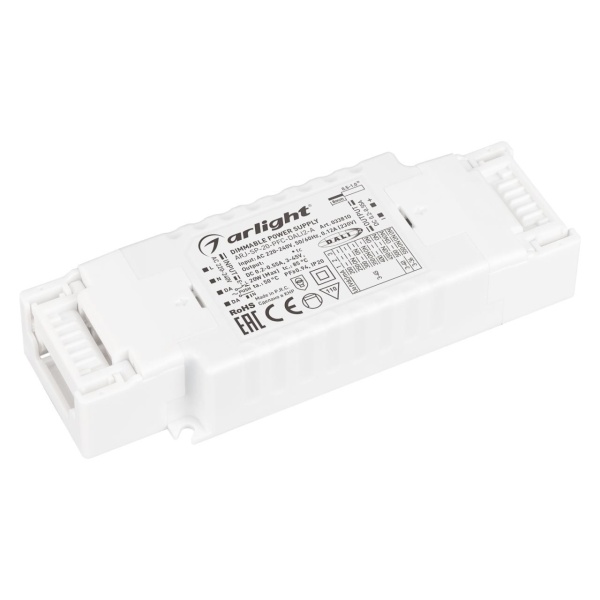 Драйвер Arlight ARJ-SP-20-PFC-Dali2-A 3-45V 20W IP20 0,2-0,55A 033810