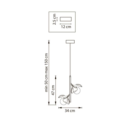 Подвес Ceramo BW Lightstar 799027