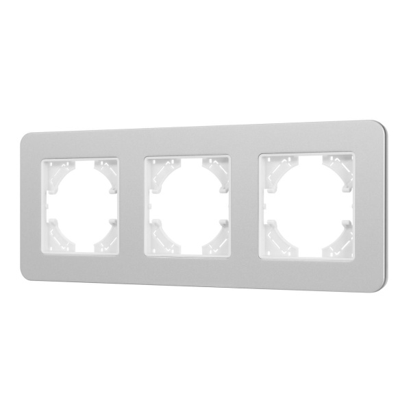 Рамка алюминиевая FRM-AKIRY-SFAL-3-SR Arlight 049740