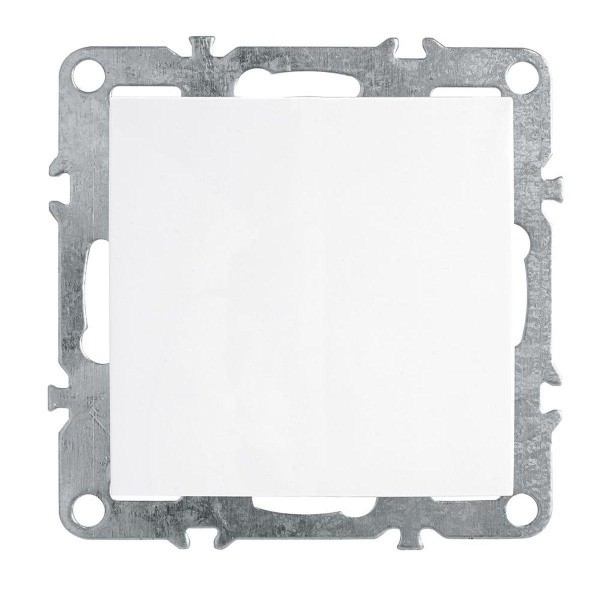 Выключатель 1-клавишный (механизм), Stekker, PSW10-9103-01, 250В, 10А Эрна, белый 39311