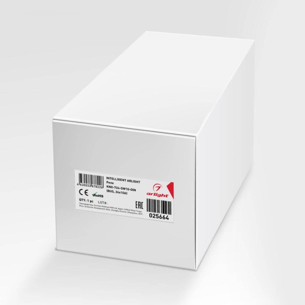 Релейный модуль Arlight KNX-724-SW10-DIN 025664 Релейный модуль Arlight KNX-724-SW10-DIN 025664