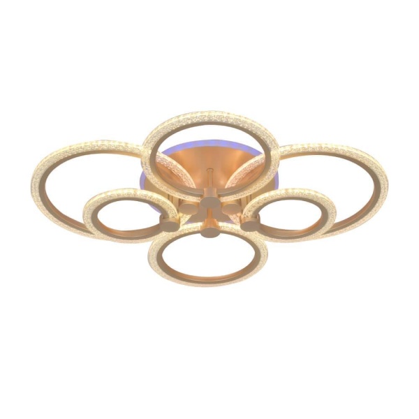 Потолочная люстра Seven Fires Ejlev SF7059/7C-SGD-BL