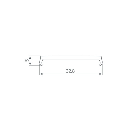 Рассеиватель Arlight SL-W33-10000 Opal 044642