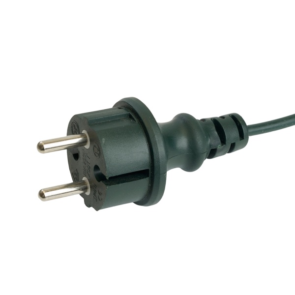 Светодиодная гирлянда на бобине Feron CL98 линейная 50м + 3м 230V 2700К, c питанием от сети, зеленый шнур 51436