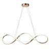 Подвесной светодиодный светильник Escada Knot 10236/1LED Gold