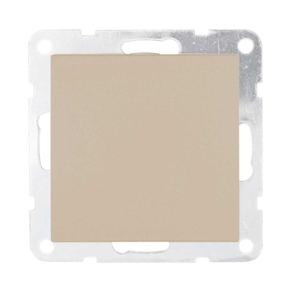 Переключатель 1-кл., на 2 направления LK Studio 16 A, 250 B (шампань) LK80, 840306-1