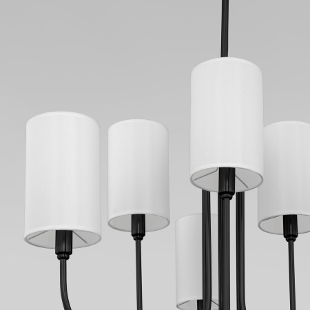 Подвесная люстра Eurosvet Abbey 60164/6 черный Smart