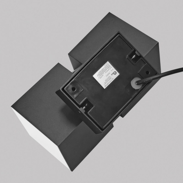 Уличный настенный светильник IMEX IL.0014.0026-2-BK