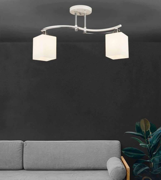 Потолочная люстра Seven Fires Arisa WD3512/2C-WT-CR-WT