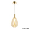 Подвесной светодиодный светильник Crystal Lux Gaudi SP4W Led Amber