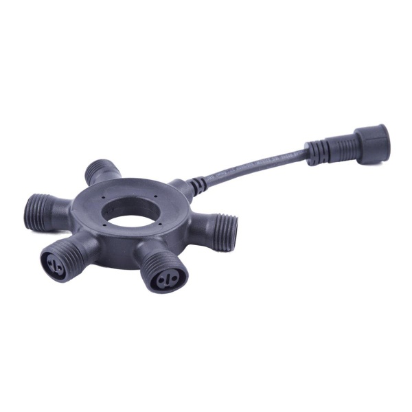 Соединитель для гирлянд Uniel UTC-F90 Y6 BLACK UL-00013230