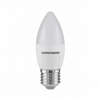 Лампа светодиодная Elektrostandard E27 6W 6500K матовая 4690389056413