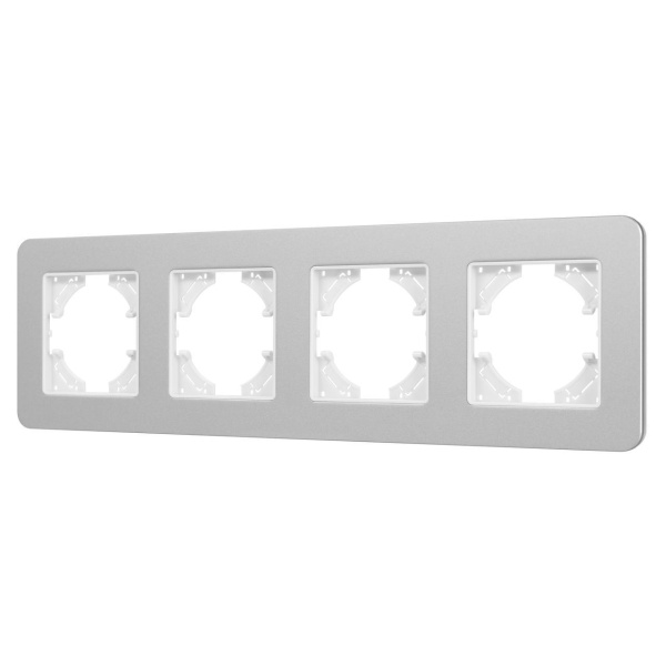 Рамка алюминиевая FRM-AKIRY-SFAL-4-SR Arlight 049743
