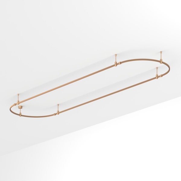 Основание ART-APRIORI-OVAL-ROD-200-4000x1000 (GD) Arlight 054527