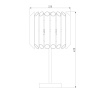 Настольная лампа Bogates Castellie 01107/3