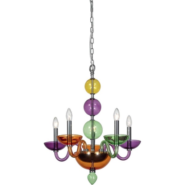 Подвесная люстра Divinare Letizia 1156/01 LM-5 Подвесная люстра Divinare Letizia 1156/01 LM-5