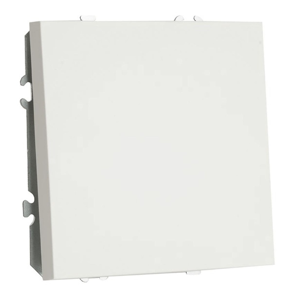 Переключатель 1-клавишный (механизм), СЗК, Stekker, 250В, 10A Эмили, RSW10-5105-01ZK, белый фарфор, soft touch 50232