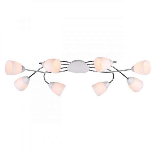 Потолочная люстра IMEX MD.8410-8-S CH+WH