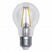 Лампа светодиодная филаментная (UL-00004867) Uniel E27 12W 4000K прозрачная LED-A60-12W/4000K/E27/CL PLS02WH