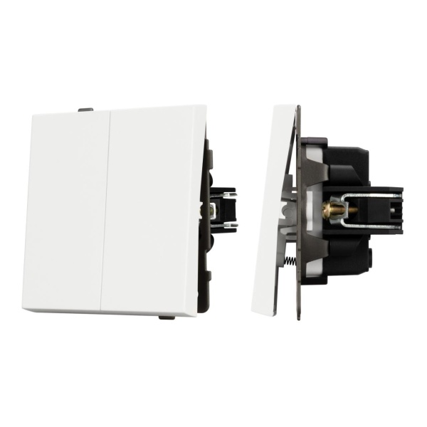 Механизм выключателя управления шторами SWT-TENDO-MKR2-SFPL-WH (230V, 10A) Arlight 054561