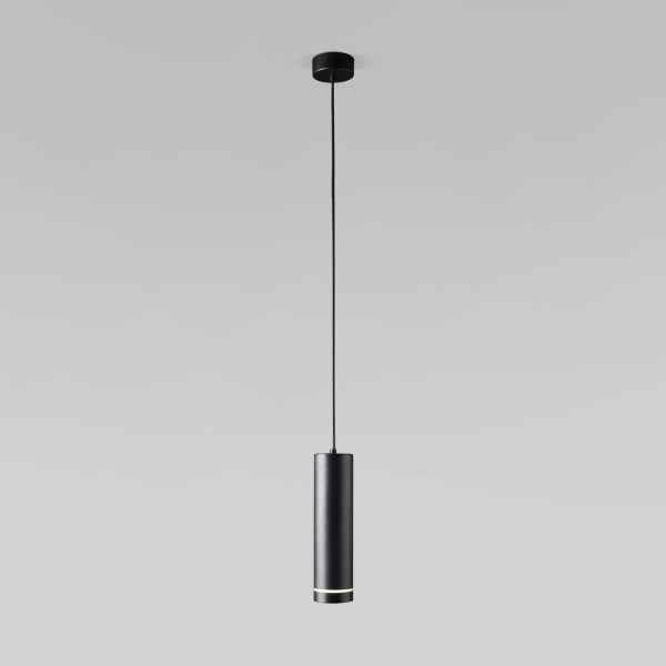 Подвесной светодиодный светильник Elektrostandard Topper DLR023 12W 3000K черный матовый a063930