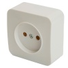 Розетка 2P Stekker София белый MST10-11-01 49301