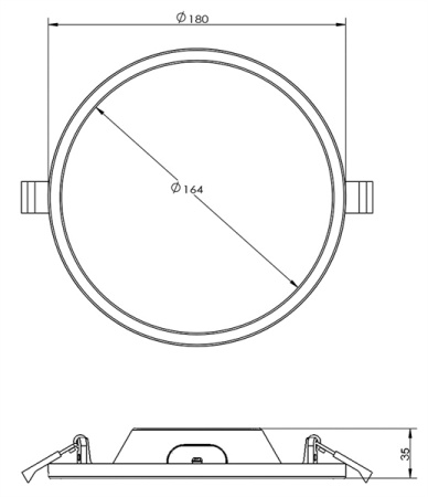 Встраиваемый светодиодный светильник Deko-Light Alya 565322