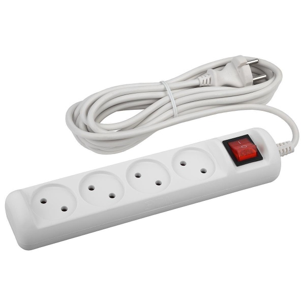 Удлинитель ЭРА 4гн 5м б/з U-4s-5m-2x1 Б0044054 Удлинитель ЭРА 4гн 5м б/з U-4s-5m-2x1 Б0044054