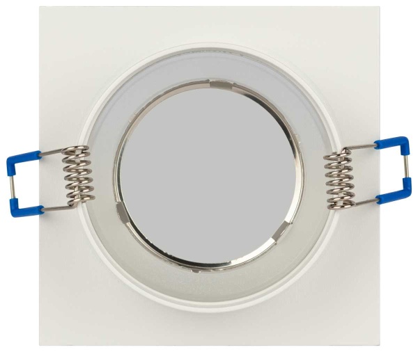 Светильник встраиваемый декоративный ЭРА DK108 WH под лампу MR16 GU5.3 белый Б0058398