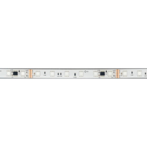 Светодиодная лента герметичная Arlight 14W/m 60LED/m 5060SMD разноцветный 5М DMX-PFS-B60-12mm 24V 039608